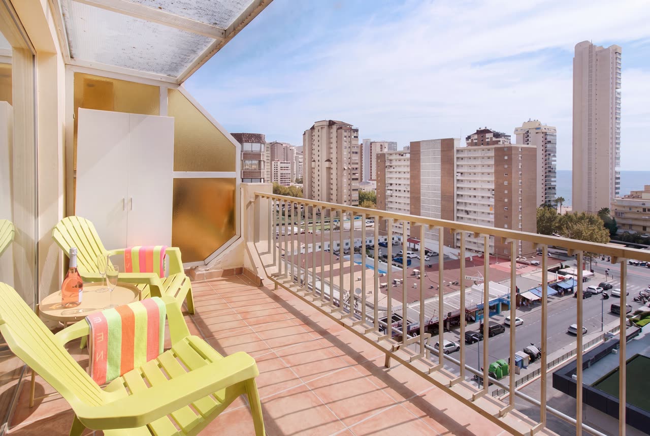 Studio with Balcony detail